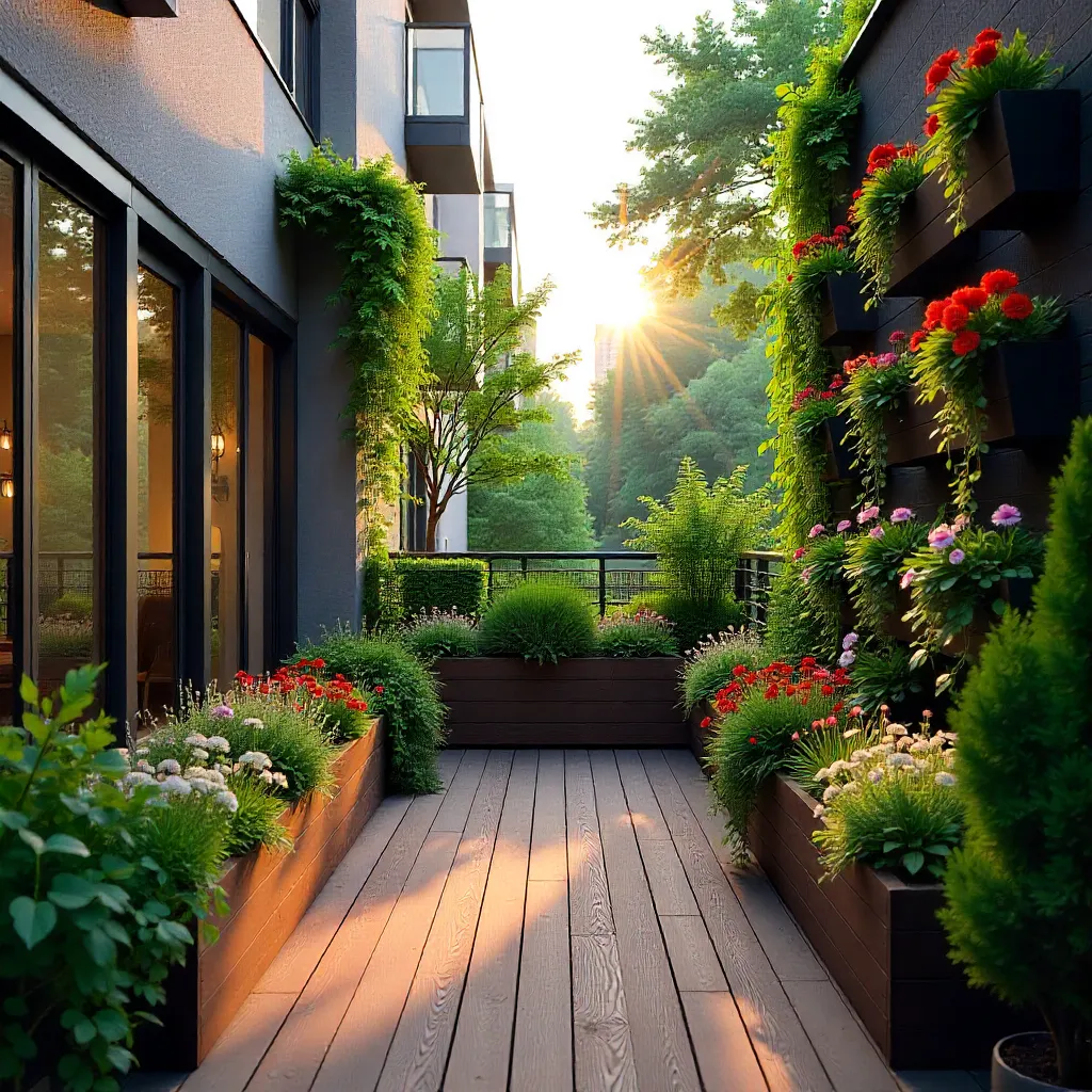Seasonal display with spring bulbs