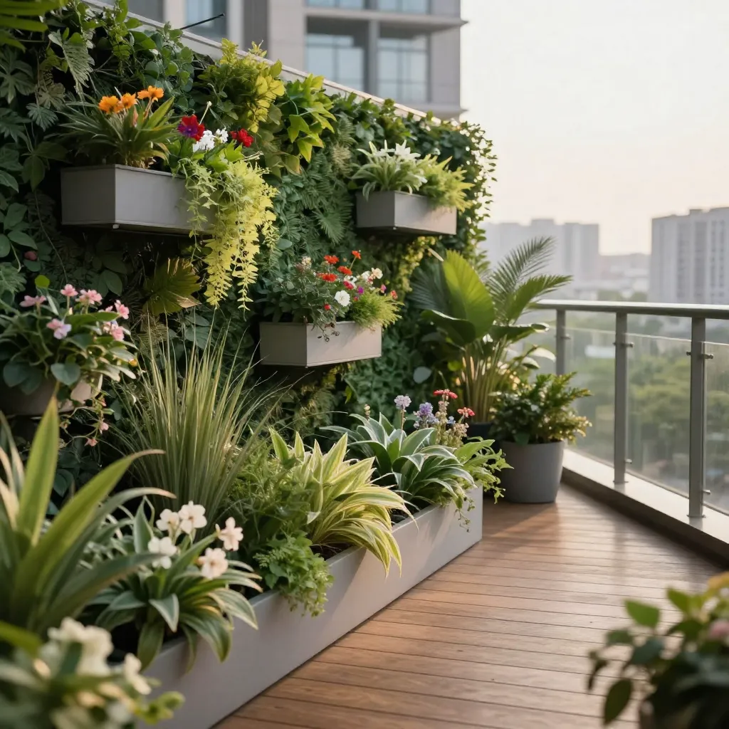 Hostas in shaded garden bed